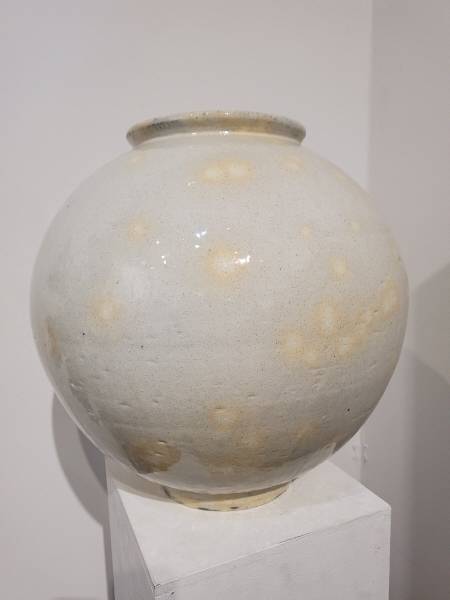 김상성 작 '덤벙 분청항아리'﻿