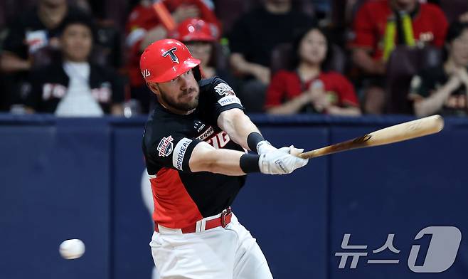 아쉬움을 남긴 패트릭 위즈덤. / 뉴스1 DB ⓒ News1 이승배 기자