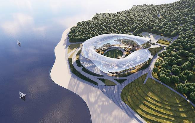 A rendering of the planned Ganjeolgot Botanical Garden [ULJU COUNTY GOVERNMENT]