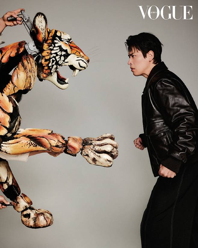 보그 코리아 1월호에 공개된 '라이프 오브 파이' 박정민 화보. 보그 코리아 제공