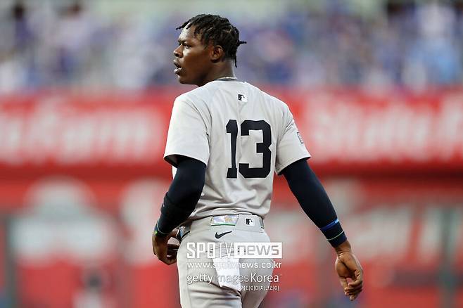 ▲ 뉴욕 양키스 재즈 치좀 주니어.