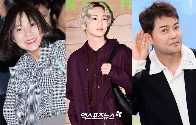 (왼쪽부터) 박나래, 키, 전현무.