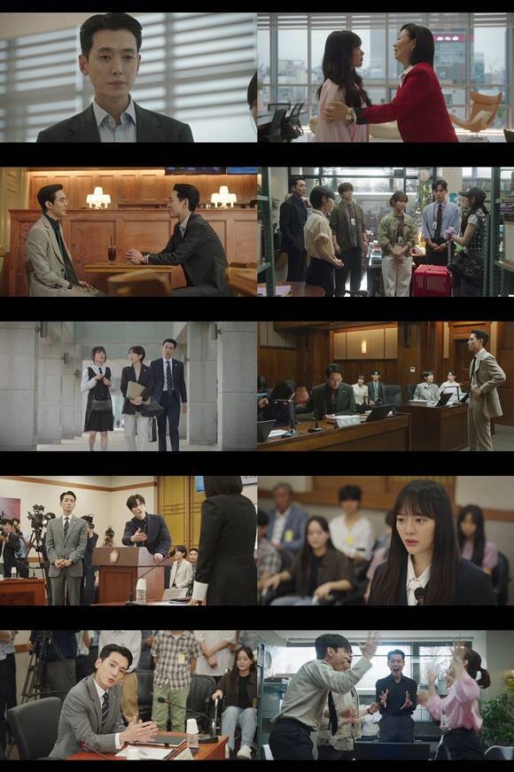 배우 정경호 주연의 tvN 토일드라마 '프로보노'가 8회 만에 9%를 돌파하며 자체 최고 시청률을 경신했다. /tvN 방송화면 캡처