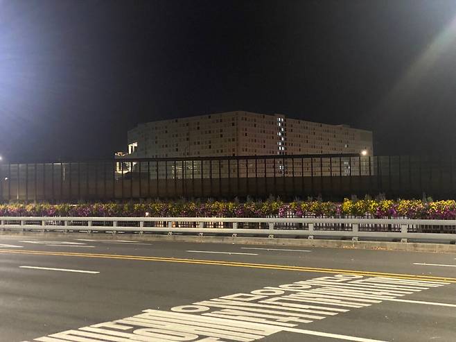 쿠팡 경기 성남 야탑 물류센터. /류호정 제공