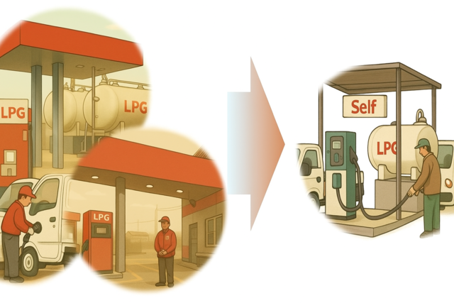 대한엘피지협회 컨소시엄은 LPG 기반시설이 적은 농어촌 및 도서산간 지역에 LPG 패키지형 셀프충전설비를 설치해 간이충전소를 조성하고, LPG 자동차 충전 안정성과 안전성을 실증한다. [산업부 제공]