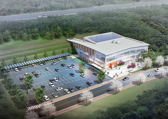 경주시 충효 국민체육센터 조감도.[경주시 제공]