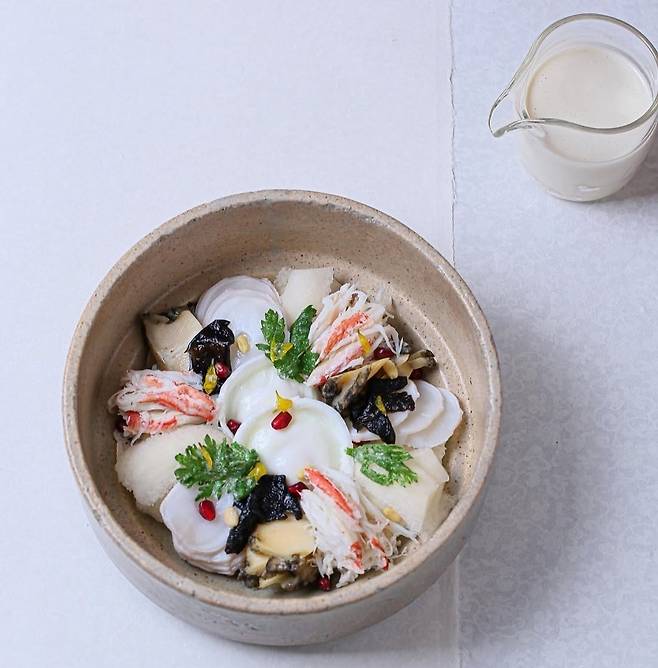 온지음의 ‘수란채’. 인스타그램