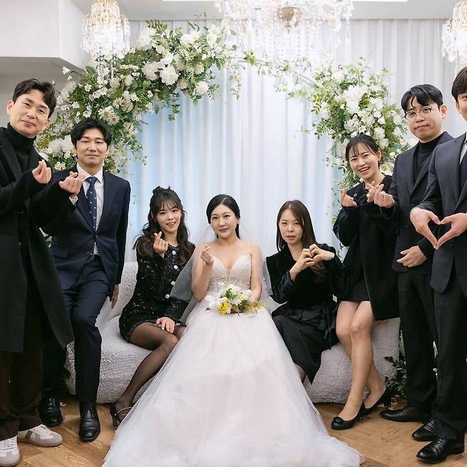 ▲ 28기 상철, 정숙 결혼식. 출처| 정숙 인스타그램