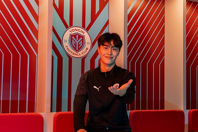 용인FC 공격수 조재훈. /사진=용인FC 제공