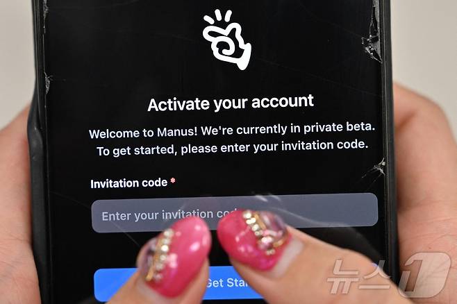 AI 에이전트 마누스. CHINA-TECHNOLOGY-AI-MANUS ⓒ AFP=뉴스1