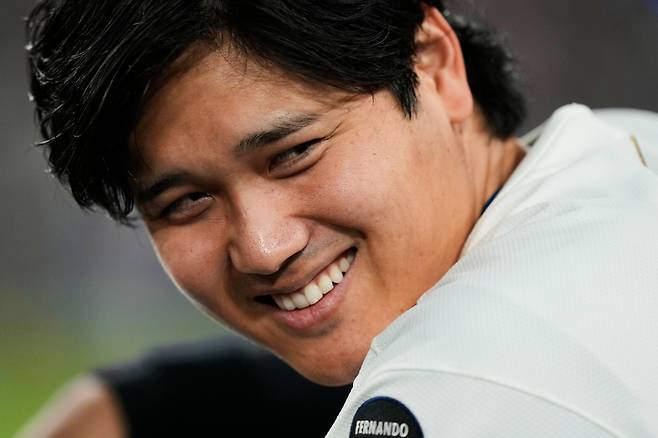 LA 다저스 오타니 쇼헤이는 에드가 마르티네스상을 5년 연속 수상했다. AP연합뉴스