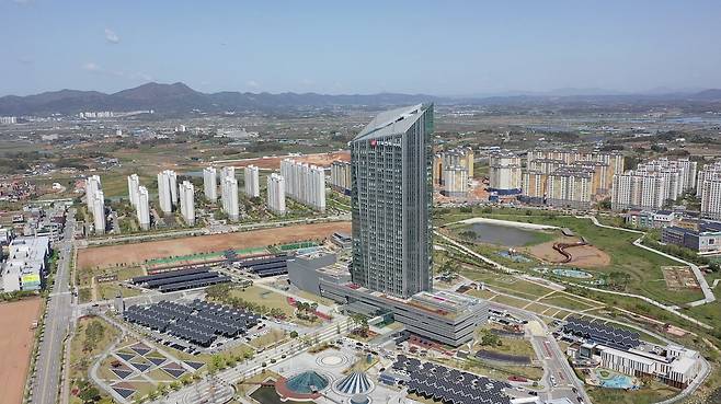 한국전력공사 나주 본사./한전 제공