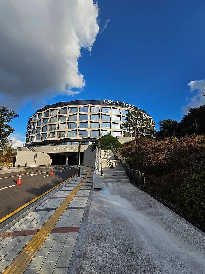 코트야드 메리어트 평택 외관(사진=정상미)