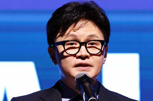 국민의힘 당무감사위원회가 이른바 '당원 게시판' 사태를 중앙윤리위원회에 송부한다. 사진은 한동훈 전 국민의힘 대표가 지난 21일 경기 고양시 킨텍스 그랜드볼룸에서 열린 토크콘서트에서 인사말을 하는 모습. /사진=뉴시스