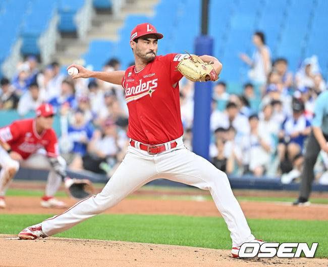 [OSEN=대구, 이석우 기자] SSG 랜더스 화이트  / foto0307@osen.co.kr