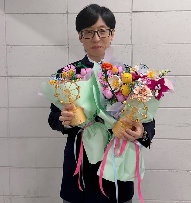 유재석이 지난 29일 열린 ‘2025 MBC 연예대상’에서 대상을 수상하면서 통산 21번째 대상의 영예를 안았다. 안테나 제공