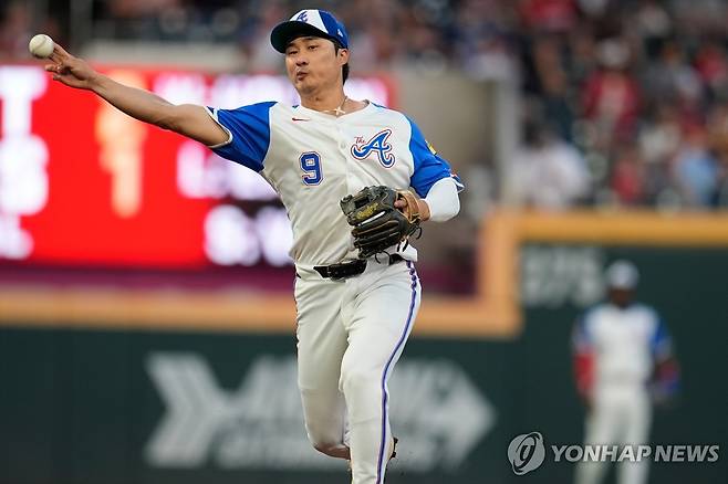 애틀랜타 유격수 김하성 [AP=연합뉴스 자료사진]