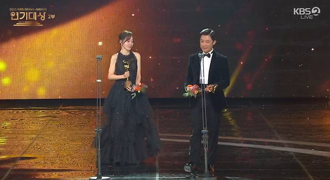 안재욱·엄지원 'KBS 연기대상' 대상