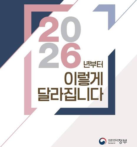 기획재정부 ‘2026년부터 이렇게 달라집니다’ 책자. 기획재정부 제공