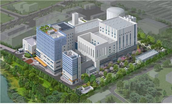 서남집단에너지 발전소 조감도