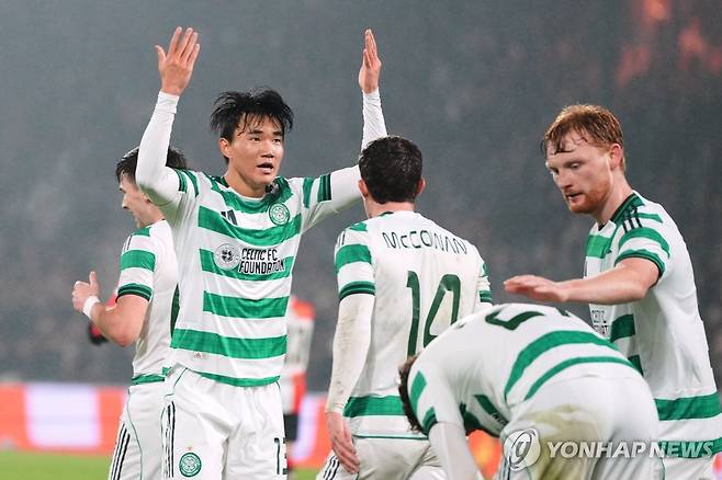 셀틱의 양현준 [AP=연합뉴스 자료사진]