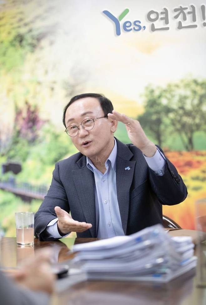 김덕현 연천군수. 연천군 제공