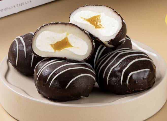 Chocopongdang yogurt ggul-tteok [SCREEN CAPTURE]