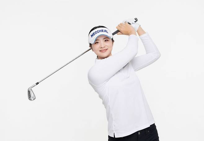 팀 메디힐에 새롭게 둥지를 튼 손예빈. 메디힐골프단