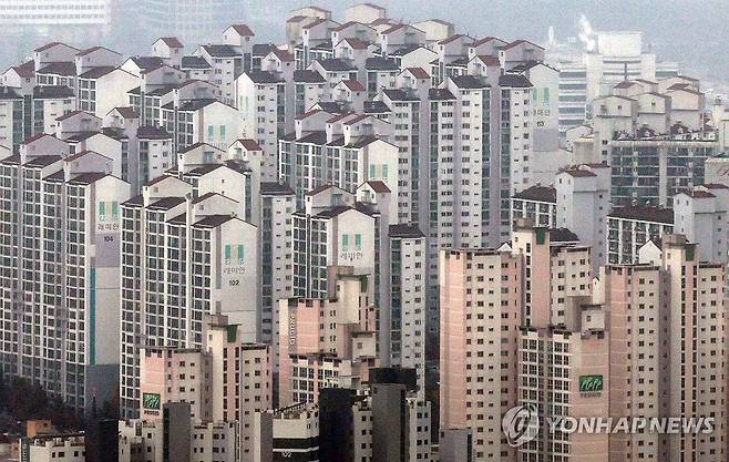 서울 시내 아파트 단지 [연합뉴스 자료사진]