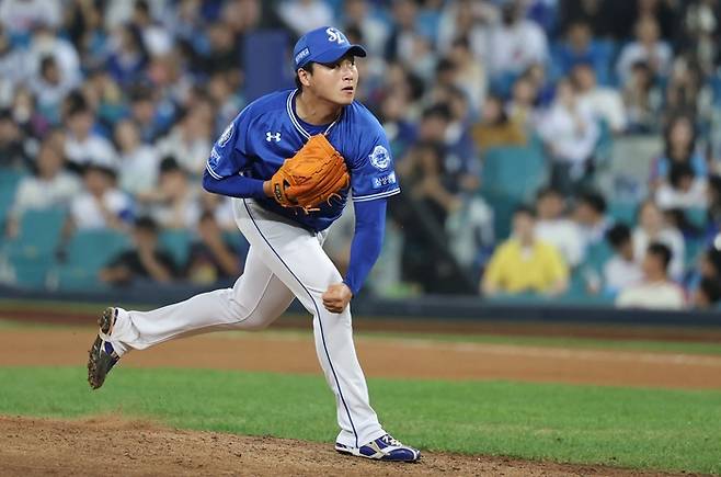 삼성 라이온즈 좌완 투수 이승현. <삼성 라이온즈 제공>
