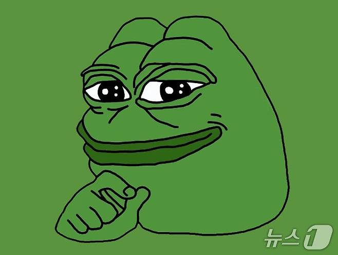 밈 코인 페페(PEPE) 로고.