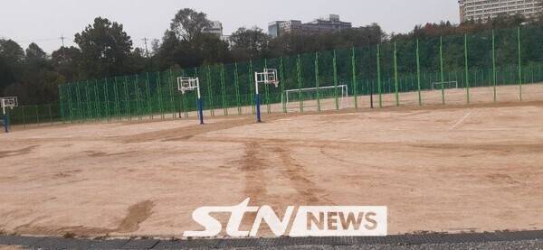 인천대학교 제물포캠퍼스 운동장/사진=대학교