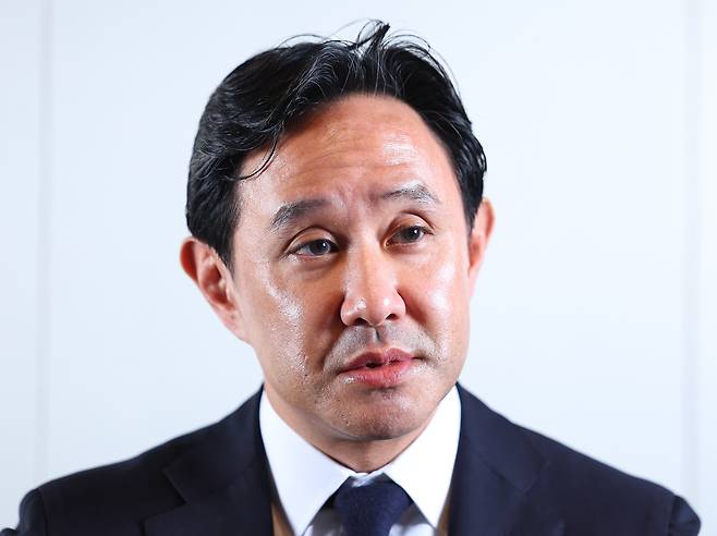 Korea Zinc Chairman Choi Yun-birm speaks during an interview with the Yonhap News Agency on Jan. 9. [YONHAP]
