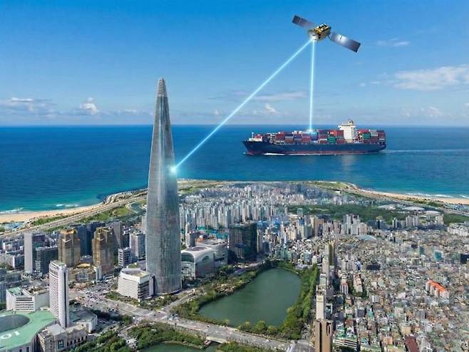 [서울=뉴시스] KT SAT(KT 샛)은 스타링크 서비스 출시와 함께 국내 저궤도 통신 시대를 열었다고 지난달 4일 밝혔다. 대한민국의 스타링크 1호 고객은 SM그룹의 선박관리 전문기업 케이엘씨에스엠(KLCSM)과 부동산 전문기업 롯데물산이다. (사진=KT SAT 제공) 2026.01.02. *재판매 및 DB 금지
