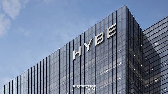 서울 용산구에 위치한 하이브 사옥. 하이브 제공