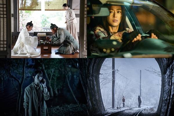 왕과 사는 남자, 군체, 폭설, 살목지 스틸컷 / 사진=쇼박스