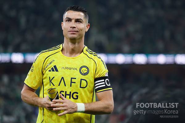 크리스티아누 호날두(알나스르). 게티이미지코리아