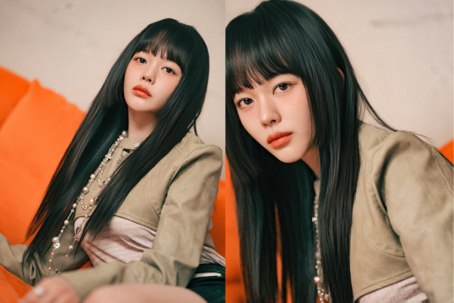 정지소가 이전과는 다른 분위기의 사진을 공개했다. / 정지소 인스타그램