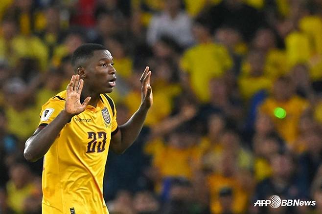 에콰도르 미드필더 모이세스 카이세도. /AFPBBNews=뉴스1