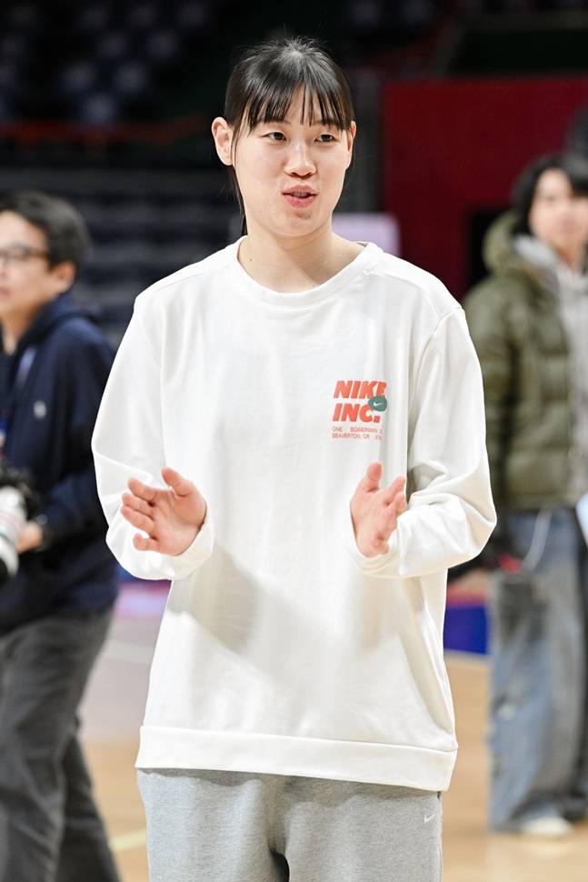 신한은행 홍유순. /사진=WKBL 제공