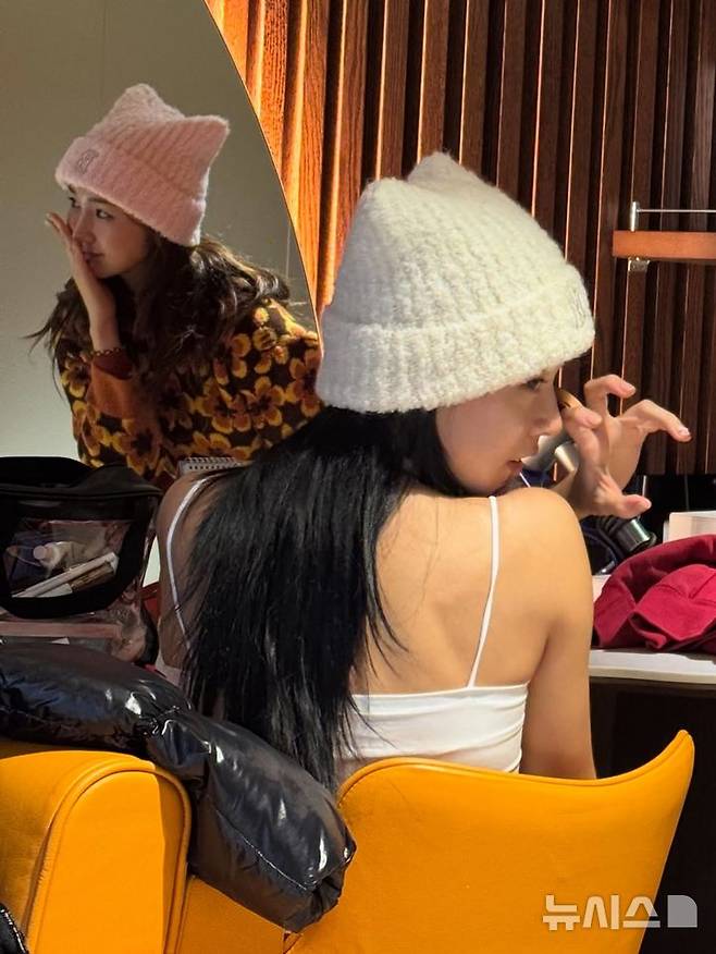 [서울=뉴시스] 김민지 육상 선수. (사진=인스타그램 캡처)