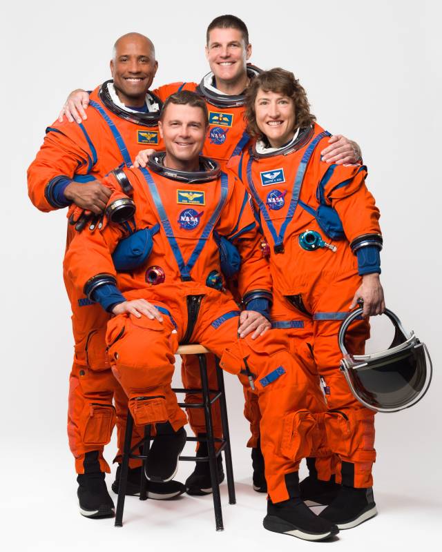 아르테미스 2호에 탑승할 우주 비행사들. 사진=NASA 홈페이지