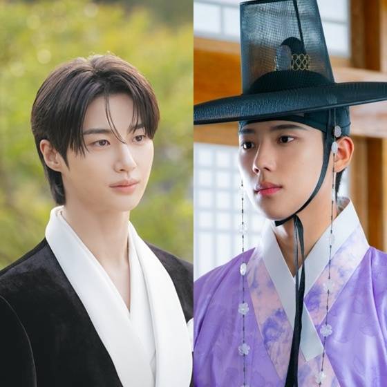 왼쪽부터 변우석, 문상민 /사진=MBC '21세기 대군부인', KBS 2TV '은애하는 도적님아'