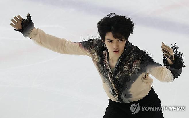 경기 펼치는 차준환 [연합뉴스 자료사진]