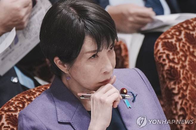 다카이치 사나에 일본 총리 [AFP 연합뉴스 자료사진. 재판매 및 DB 금지]