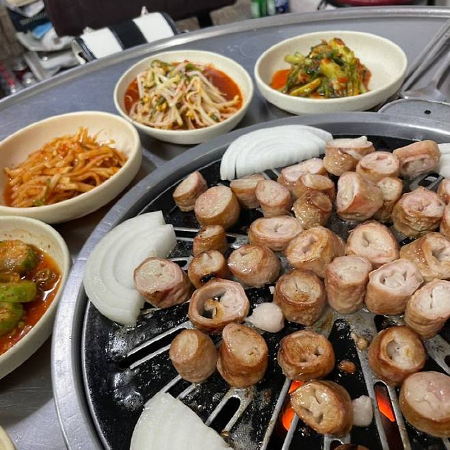 돼지 막창 구이. (사진= 김영복 연구가)