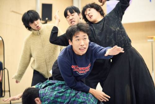 ◇국립청년극단의 ‘미녀와 야수’ 연습 모습. 사진=원주시 제공