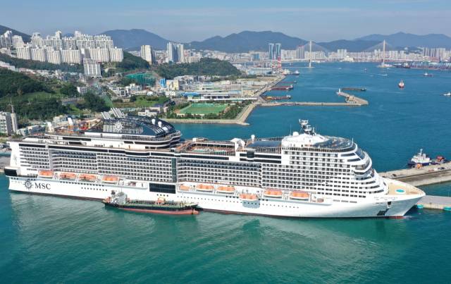 부산 영도구 크루즈터미널 모습. 부산일보DB