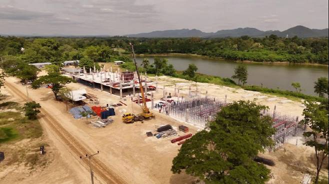 2025년 11월 공사현장 (사진=크루지아나 홀딩스)