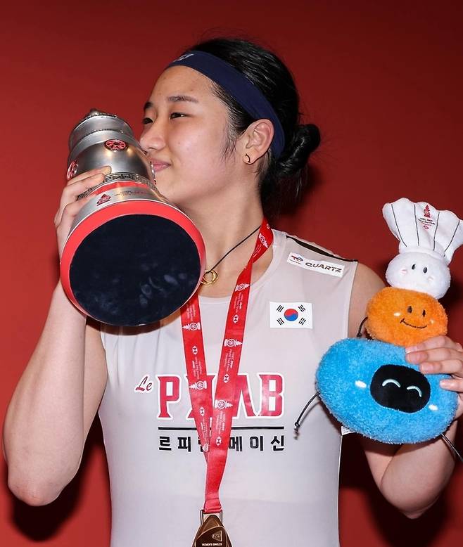 안세영.  사진 | 대한배드민턴협회